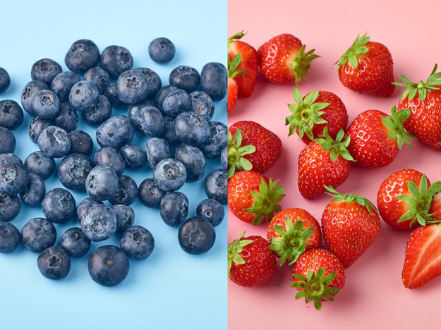 Blueberryand Strawberry